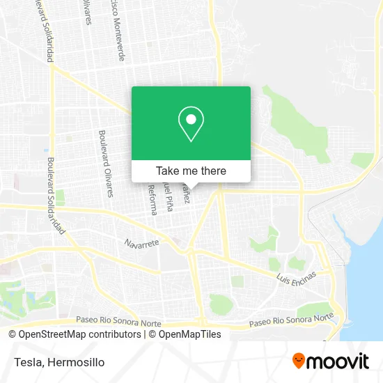 Tesla map