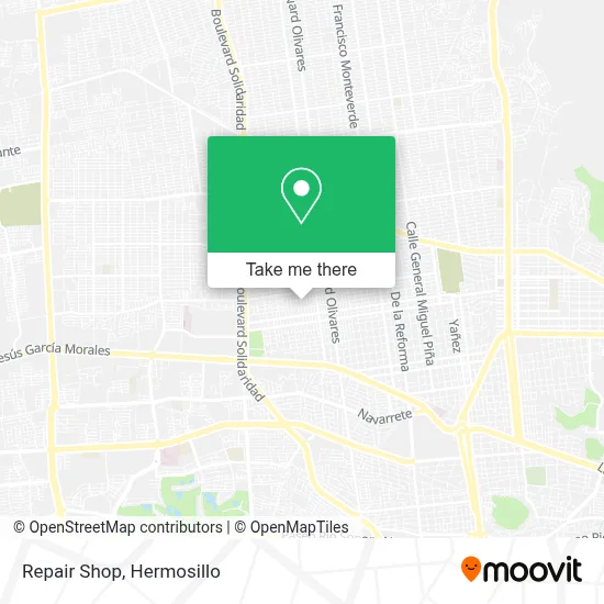 Repair Shop map