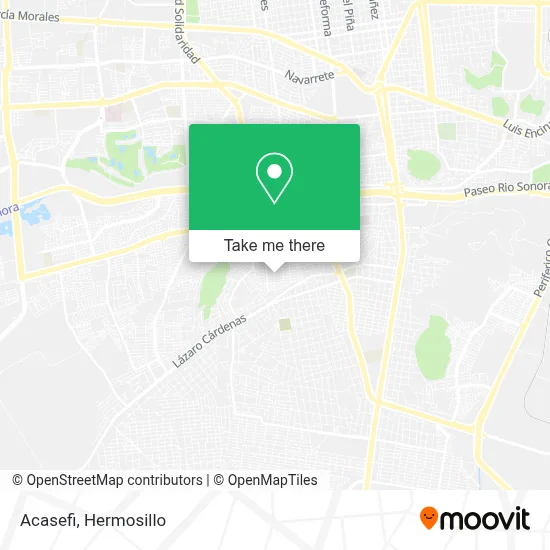 Acasefi map
