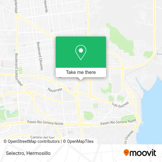 Selectro map