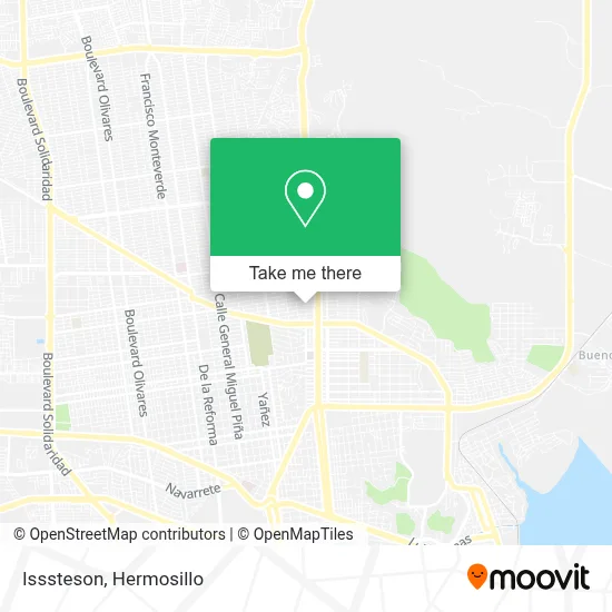 Isssteson map