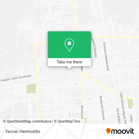 Teccel map