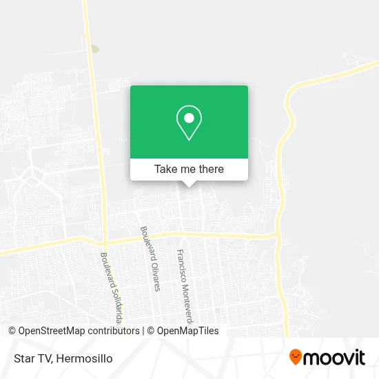 Startv map