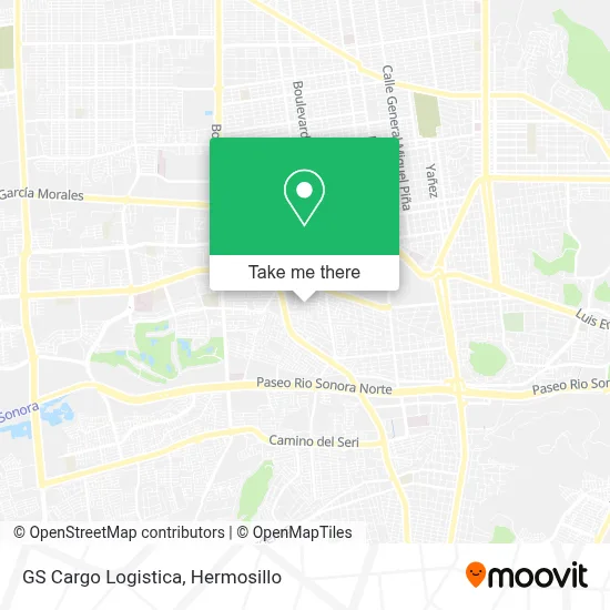 GS Cargo Logistica map
