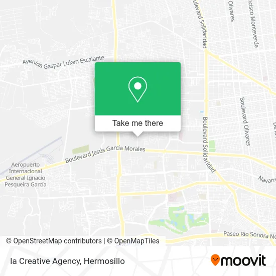Ia Creative Agency map