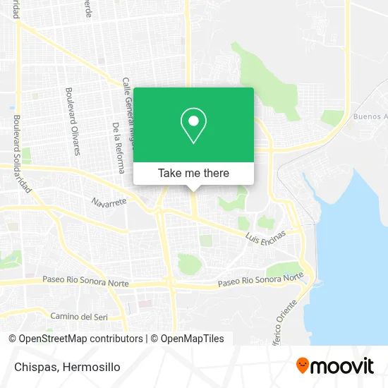 Chispas map