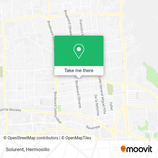 Solurent map