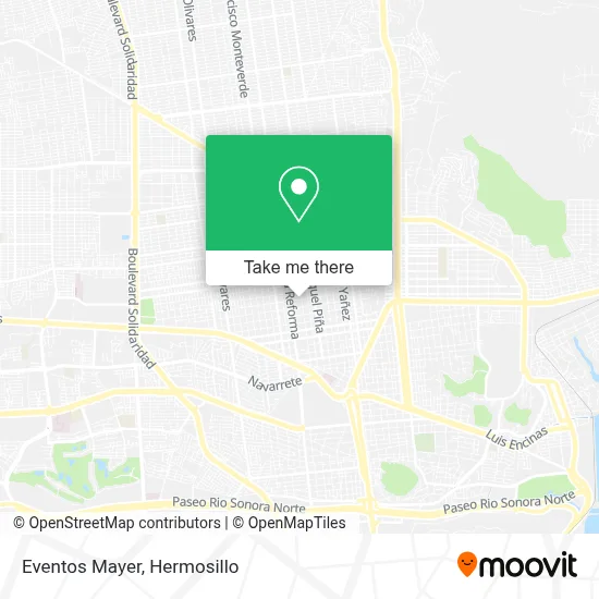 Eventos Mayer map