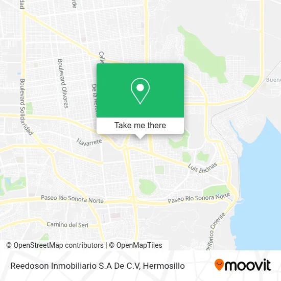 Reedoson Inmobiliario S.A De C.V map