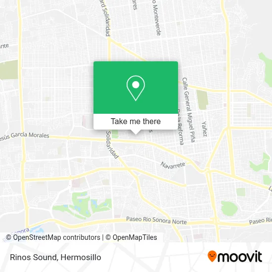 Rinos Sound map