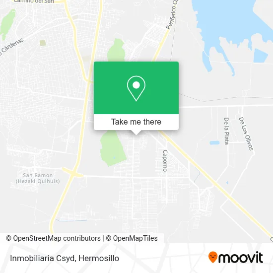 Inmobiliaria Csyd map