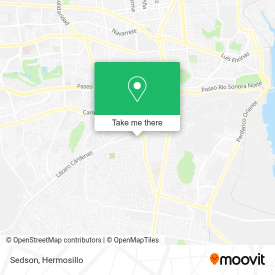 Sedson map