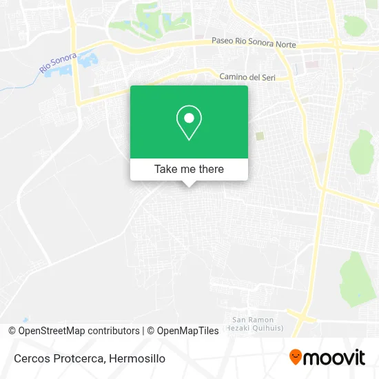 Cercos Protcerca map