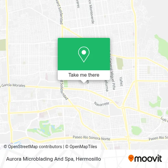 Aurora Microblading And Spa map