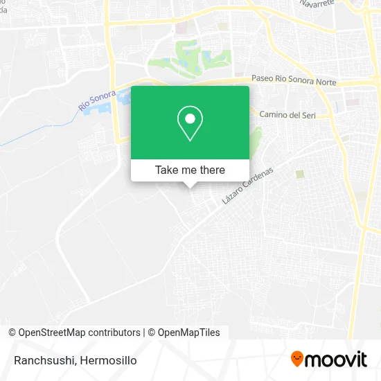 Ranchsushi map