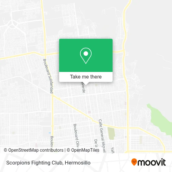 Scorpions Fighting Club map