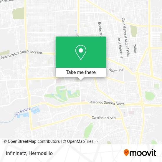 Infininetz map