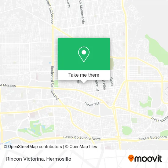 Rincon Victorina map