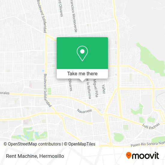 Rent Machine map
