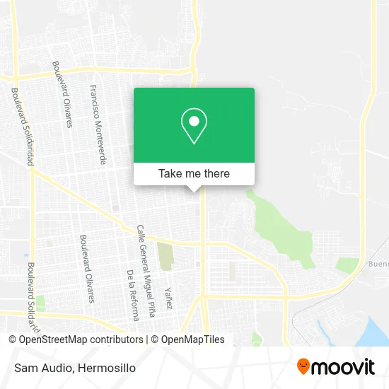 Sam Audio map