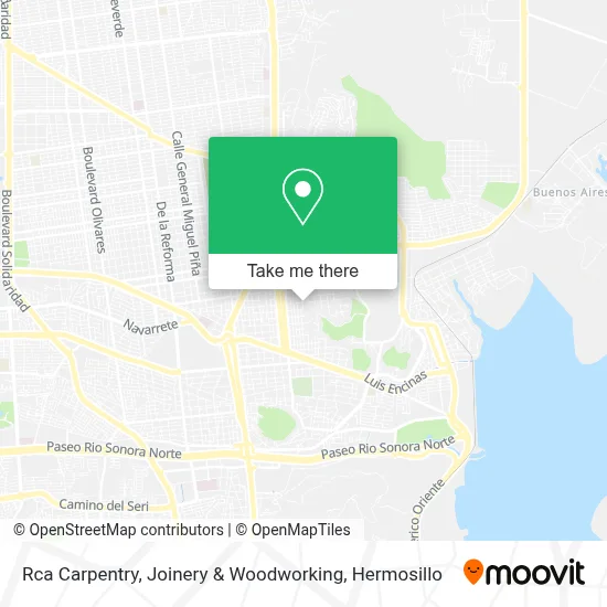 Rca Carpentry, Joinery & Woodworking map