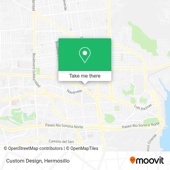 Custom Design map