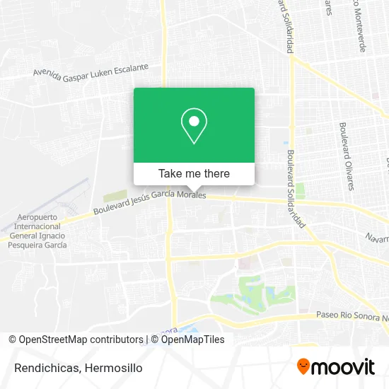 Rendichicas map