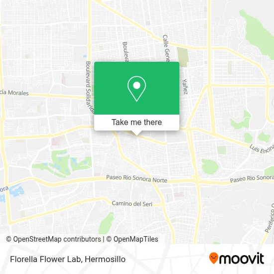 Florella Flower Lab map