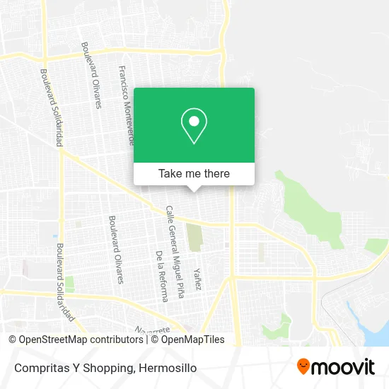 Compritas Y Shopping map