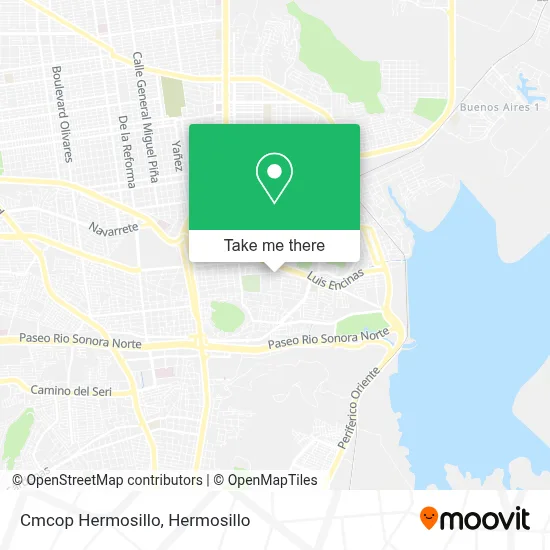 Cmcop Hermosillo map