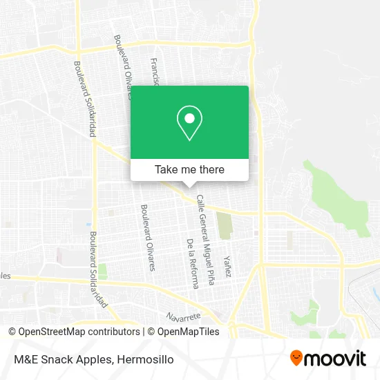 M&E Snack Apples map