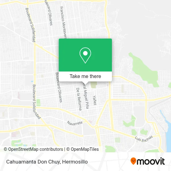 Cahuamanta Don Chuy map