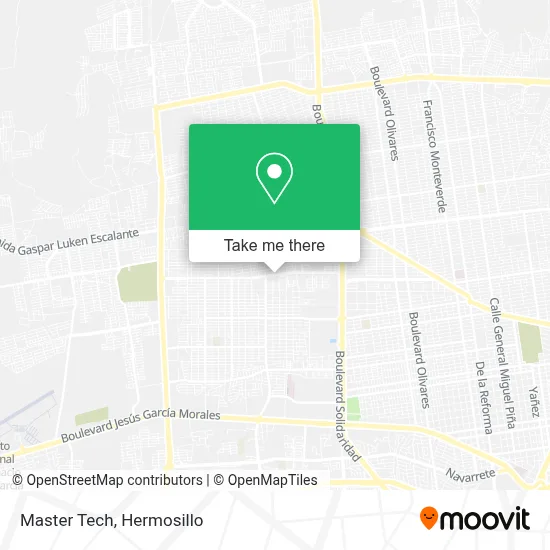 Master Tech map