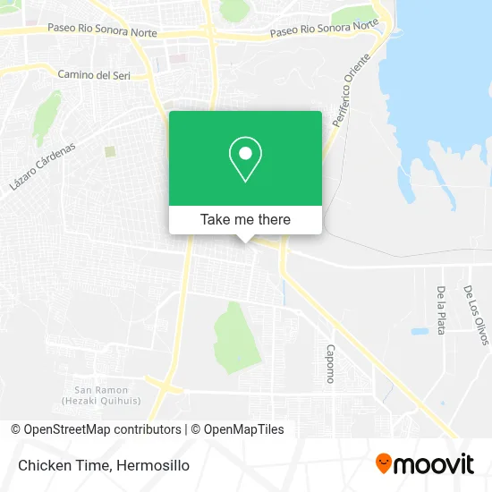 Chicken Time map