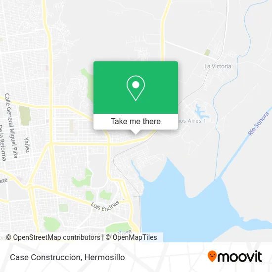 Case Construccion map