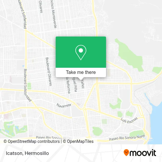 Icatson map