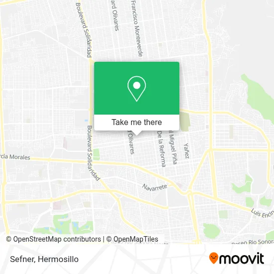 Sefner map