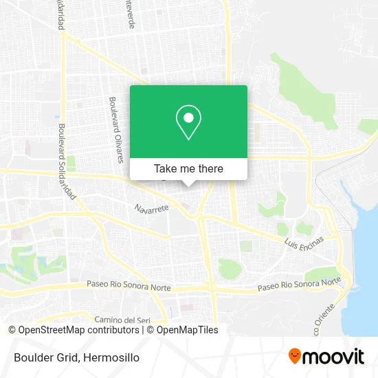 Boulder Grid map