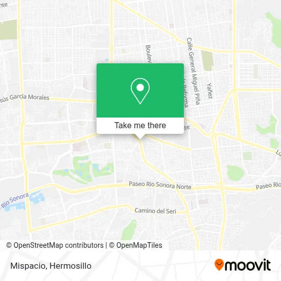 Mispacio map