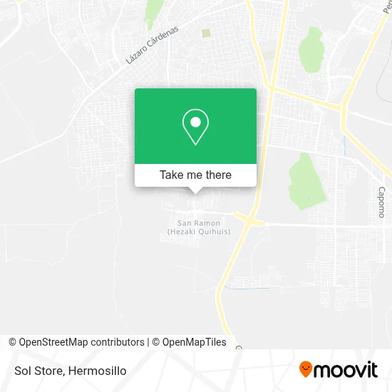 Sol Store map