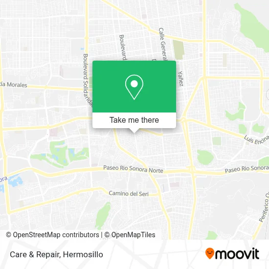 Care & Repair map