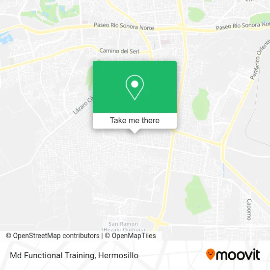Md Functional Training map