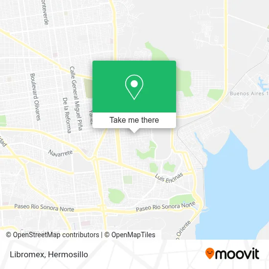 Libromex map