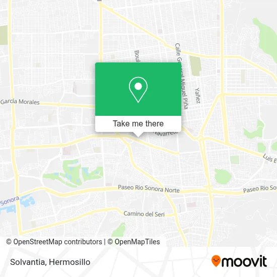 Solvantia map