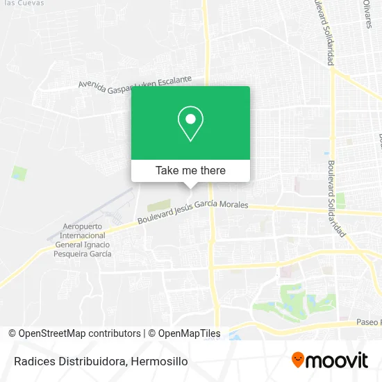 Radices Distribuidora map