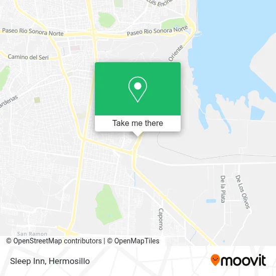 Sleep Inn map