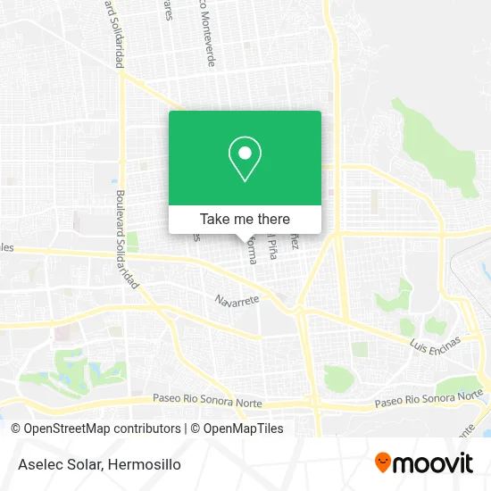Aselec Solar map