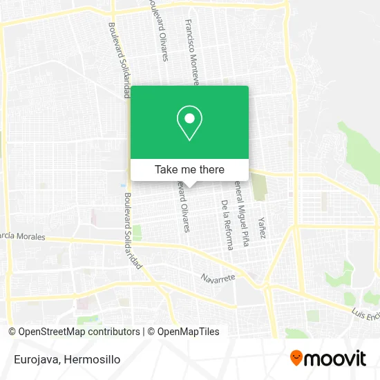 Eurojava map