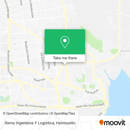 Rems Ingenieria Y Logistica map
