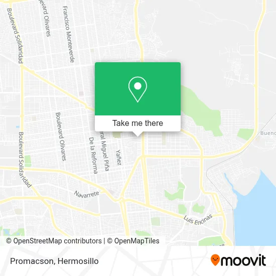 Promacson map